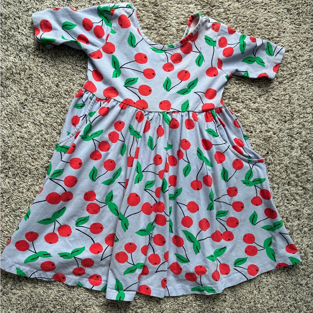 Super Cute Hanna Anderson short sleeve dress size 110 (us 5)